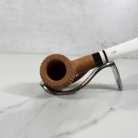 Savinelli Cocco Rustic Natural 106 Straight 6mm Filter Fishtail Pipe (SAV917)