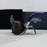 Savinelli Eleganza Brownblast 614 Full Bent Billiard 6mm Fishtail Pipe (SAV918)