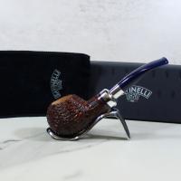 Savinelli Eleganza Brownblast 320 6mm Filter Fishtail Pipe (SAV919)