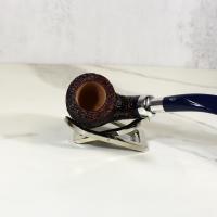 Savinelli Eleganza Brownblast 622 Bent Pot 6mm Filter Fishtail Pipe (SAV944)