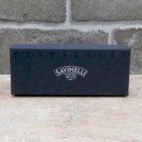 Savinelli Oceano Dark Rustic 311 Poker Semi Bent 6mm Fishtail Pipe (SAV1524)