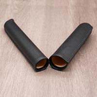 Savinelli Leather Cigar Case - Black - Fits 1 Cigar