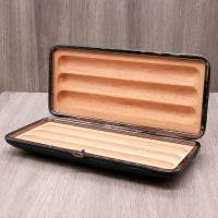 Savinelli Leather Cigar Case - Black - Fits 3 Cigars