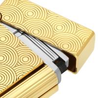 ST Dupont Lighter - Initial - Gold Cinatic