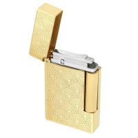 ST Dupont Lighter - Initial - Gold Cinatic
