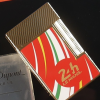 ST Dupont Lighter - Ligne 2 - Limited Edition 24H Le Mans - Red & Gold
