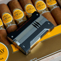 ST Dupont Lighter - Defi Extreme - Grey Brushed & Chrome