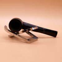 Stonehaven Budget Straight Black Smooth Fishtail Pipe