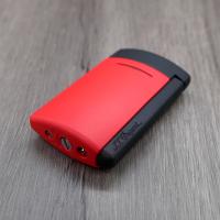 ST Dupont Minijet Lighter & Cutter Set - Red & Chrome