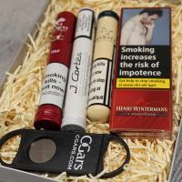 New World Gift Box Sampler - 3 Cigars, Henri Wintermans and C.Gars Ltd Cutter
