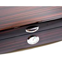 Savinelli High Lacquered Brown Humidor - 30 Cigar Capacity (End of Line)
