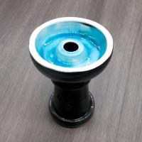 Savacco SV-25 Clay Hookah Bowl - Black & Blue