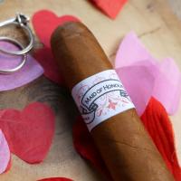 Wedding Cigar Band - MAID OF HONOUR - Red Fleur-de-Lis Design