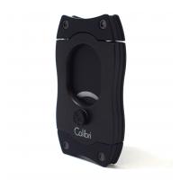 Colibri S Cut Brushed Metal Cigar Cutter - Black