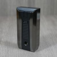 Colibri Slide Double Jet Flame Lighter - Gunmetal & Matte Black