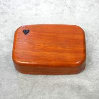 Wilsons of Sharrow Wooden Snuff Box - Plain Rosewood