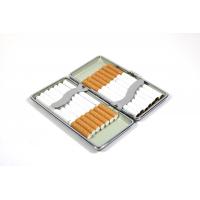 Zebra Print Plastic Cigarette Case - Fits Up To 14 Super King Cigarettes