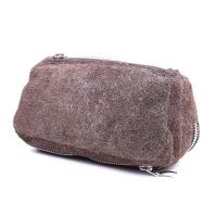 Savinelli Suede 2 Pipe & Tobacco Pouch - Brown