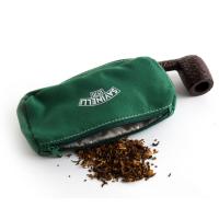 Savinelli Pipe & Tobacco Cloth Pouch - Green