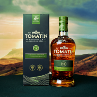 Tomatin 12 Year Old Bourbon & Sherry Cask Finish - 70cl 43%