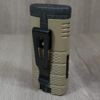 Xikar Tactical Triple Jet Flame Cigar Lighter - Tan & Black