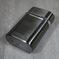 Vector Thundra - Triple Torch Table Lighter - Gunmetal