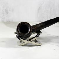 Vauen Gustav 5736 Sandblast 9mm Filter Fishtail Pipe (VA284)