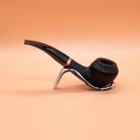 Vauen Six 507 Sandblast 6mm Filter Fishtail Pipe (VA1058)