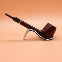 Vauen Six 1106 Dark Brown Smooth 6mm Filter Fishtail Pipe (VA1060)