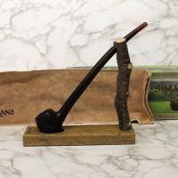 Vauen Auenland The Shire Siman Sandblast 9mm Filter Pipe (VA968)