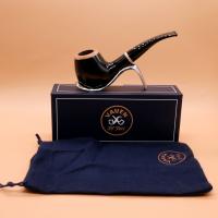 Vauen Pearl 161 Smooth Bent 9mm Filter Fishtail Pipe (VA741)