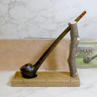 Vauen Auenland The Shire Siman S Sandblast 9mm Filter Pipe (VA1030)