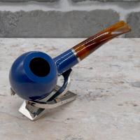 Vauen Azzurro 1542 Smooth 9mm Filter Fishtail Pipe (VA1128)