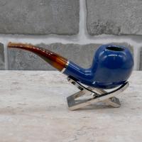 Vauen Azzurro 1577 Smooth 9mm Filter Fishtail Pipe (VA1130)