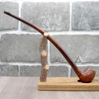 Vauen Auenland The Shire Eron Sandblast Churchwarden 9mm Filter Pipe (VA1192)