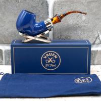 Vauen Azzurro 1515 Smooth Bent 9mm Filter Fishtail Pipe (VA1244)