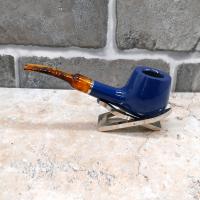 Vauen Azzurro 1540 Smooth 9mm Filter Fishtail Pipe (VA1285)