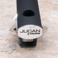 Vauen Jucan 1 Smooth Black 6mm Filter Fishtail Pipe (VA1315)