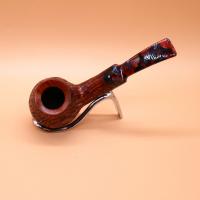 Vauen Harlekin 537 Rustic 9mm Filter Fishtail Pipe (VA1354)
