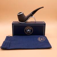 Vauen Maximus 572 Sandblast 9mm Filter Fishtail Pipe (VA1355)