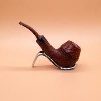 Vauen Harlekin 546 Rustic 9mm Filter Fishtail Pipe (VA1368)