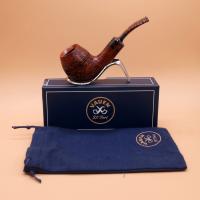Vauen Harlekin 546 Rustic 9mm Filter Fishtail Pipe (VA1368)