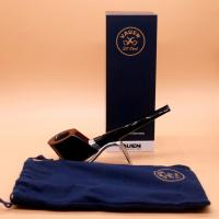 Vauen Caro 2 Black & Brown 9mm Filter Fishtail Pipe (VA1379)