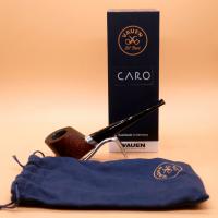 Vauen Caro 3 Sandblast & Smooth 9mm Filter Fishtail Pipe (VA1380)