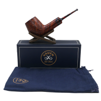Vauen Harlekin 511 Rustic 9mm Filter Fishtail Pipe (VA1389)
