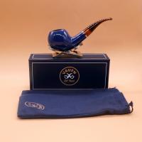 Vauen Azzurro 1542 Smooth 9mm Filter Fishtail Pipe (VA1468)