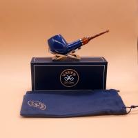 Vauen Azzurro 1566 Smooth 9mm Filter Fishtail Pipe (VA1469)