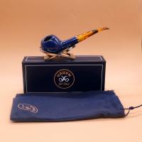 Vauen Azzurro 1567 Smooth 9mm Filter Fishtail Pipe (VA1470)