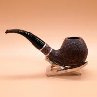 Vauen Timber 579 Sandblasted 9mm Filter Fishtail Pipe (VA1493)
