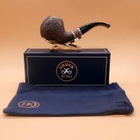 Vauen Timber 579 Sandblasted 9mm Filter Fishtail Pipe (VA1493)